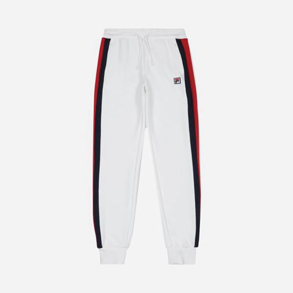 Calca Jogger Fila Mulher Branco - Fila Line Loja Online Portugal,OLIG-62703